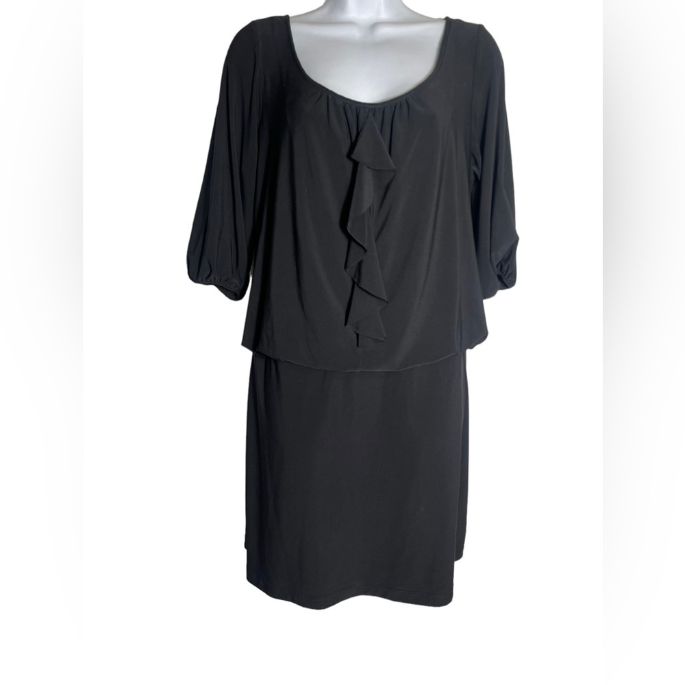White House Black Market dress size medium flawless black mini dress 🖤🖤